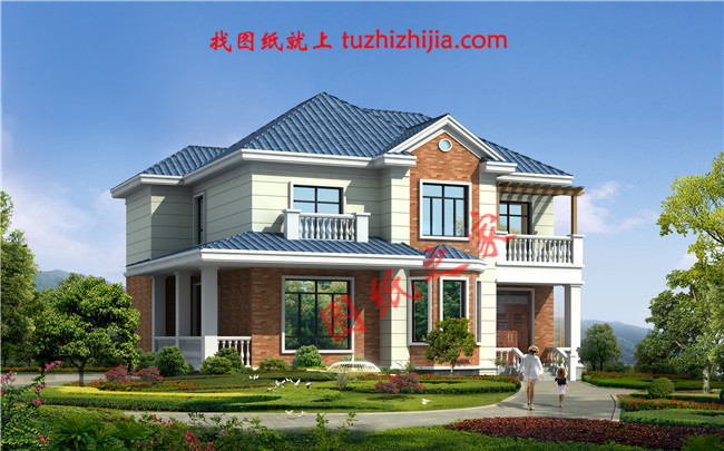 二層農村小別墅設計圖,造價經濟實惠,參考價30萬以內