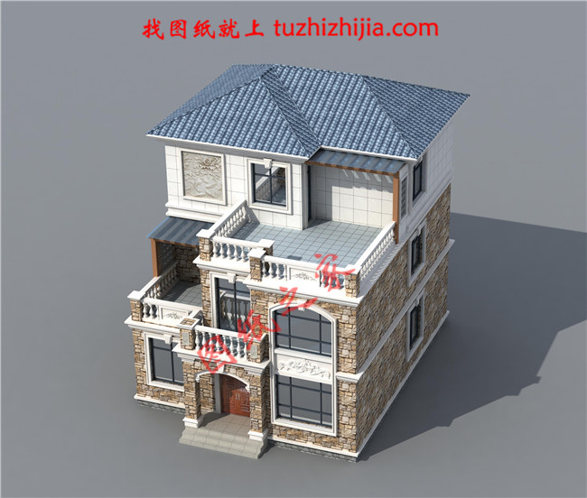 爆款120平米三層農(nóng)村別墅房屋設(shè)計圖,室內(nèi)布局功能齊全,色彩搭配協(xié)調(diào)耐看