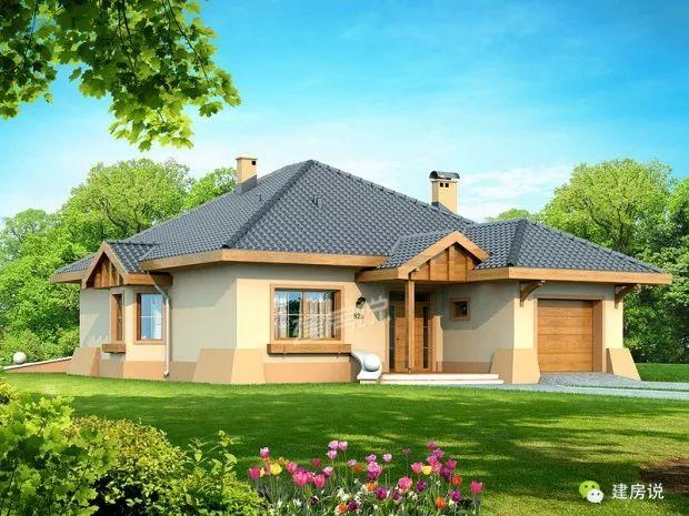 2套美式一層別墅圖，顏值高，人見人愛