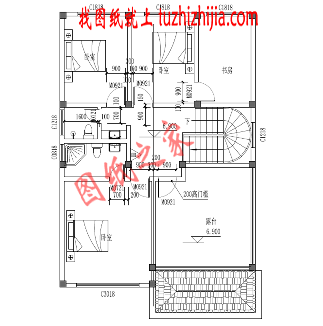 小戶型農村三層房屋設計圖，占地120平米，布局非常合理，外表典雅華美