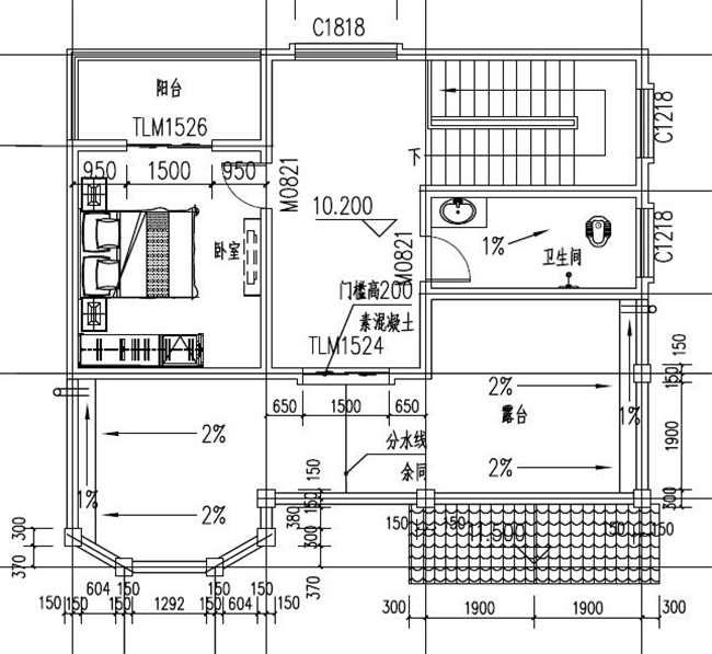 不攀比，80平方米房屋設計圖精選，夠用、經濟就好