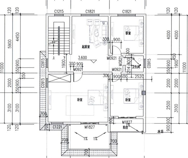 5套120平農村小別墅設計圖，款款經典、實用