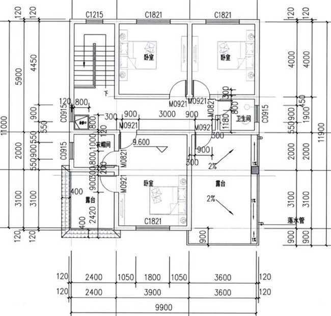 5套120平農村小別墅設計圖，款款經典、實用