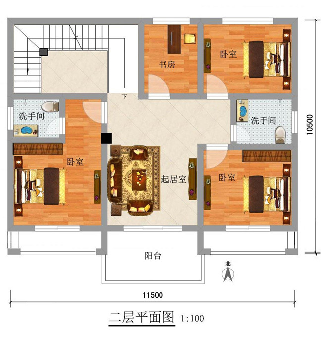 5套120平農村小別墅設計圖，款款經典、實用
