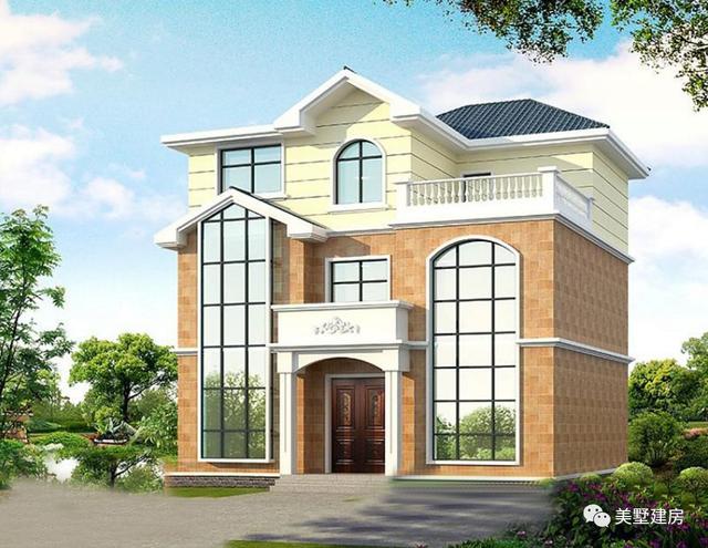 漂亮的三層農村自建樓房戶型，80%的人看了都贊！