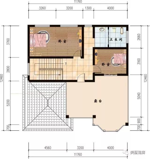 漂亮的三層農村自建樓房戶型，80%的人看了都贊！