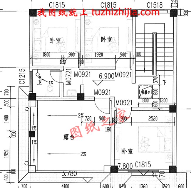 經典三層農村房屋設計圖紙，占地100平米左右，外觀典雅精致，內在寬敞舒適