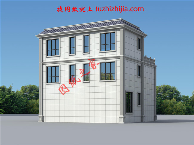 2018新款三層農村小別墅設計圖紙,戶型方正,四平八穩,建好了之后以后的日子里肯定順風順水