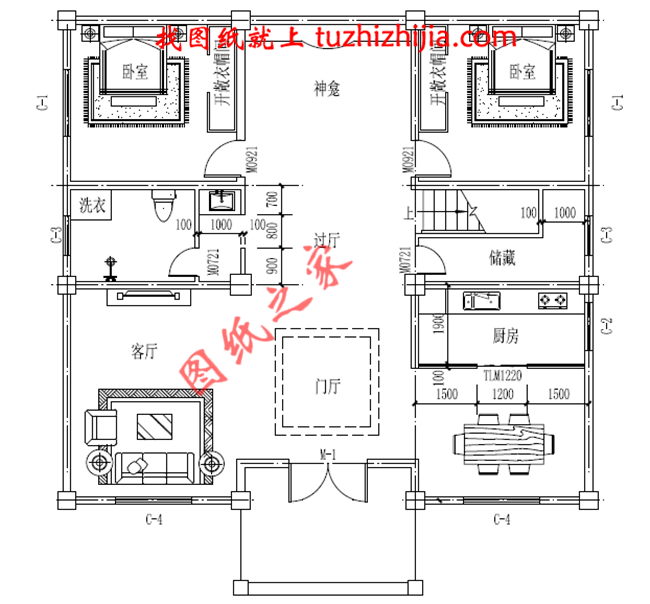 2018新款三層農村小別墅設計圖紙,戶型方正,四平八穩,建好了之后以后的日子里肯定順風順水