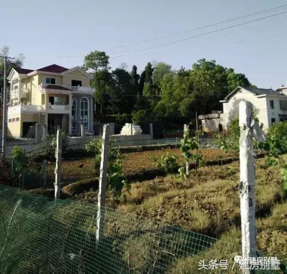 實拍農村三層經典別墅實景圖，美極了
