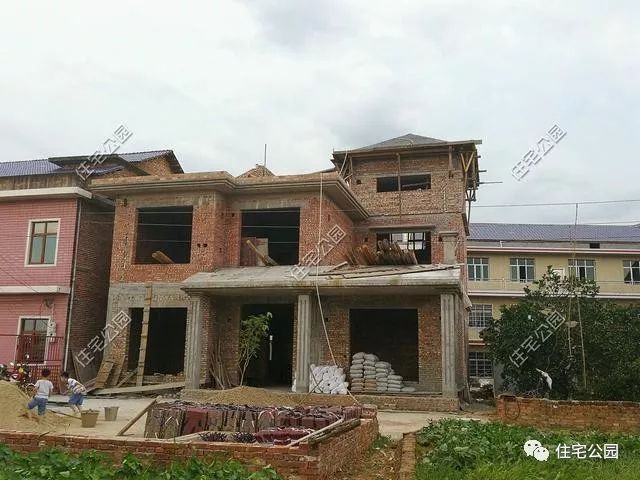 湖南農村建別墅實錄，20萬建成主體，讓城里買房的羨慕吧【多圖】