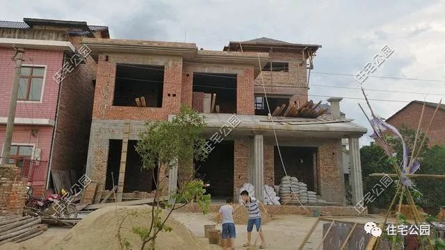 湖南農村建別墅實錄，20萬建成主體，讓城里買房的羨慕吧【多圖】