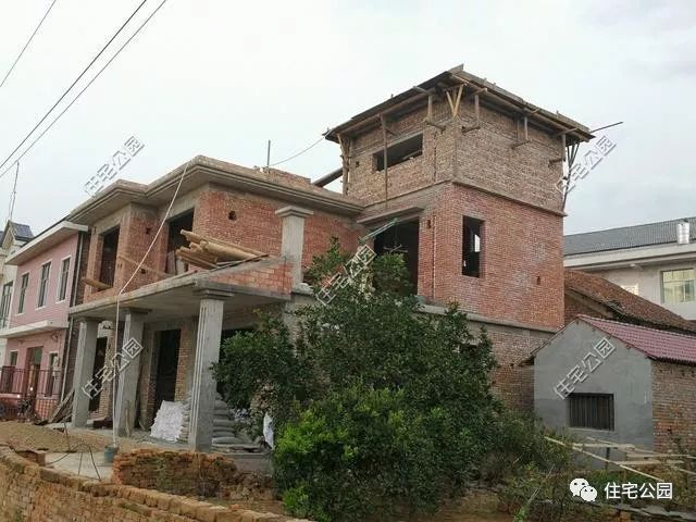 湖南農村建別墅實錄，20萬建成主體，讓城里買房的羨慕吧【多圖】