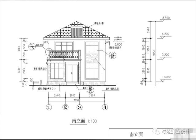 20萬就能建的小戶型二層別墅圖，就20萬你沒看錯哦