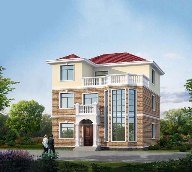 11乘12米帶神位的三層自建房方案，看完保證心動