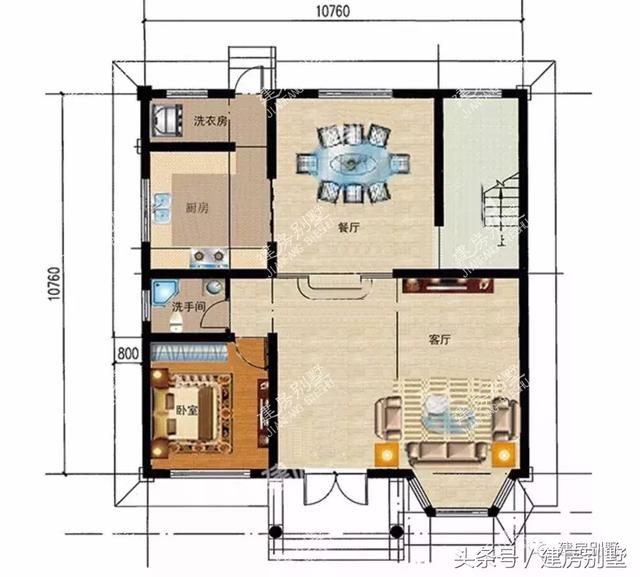 2款造價40萬的三層別墅設計方案，農村建超值