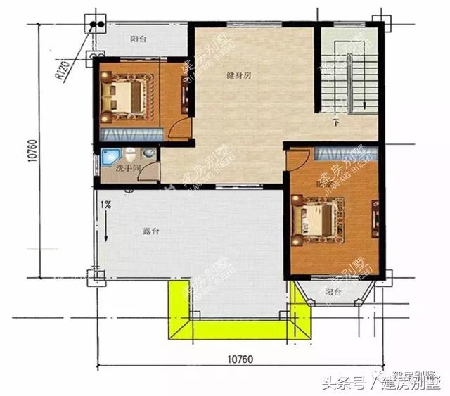 2款造價40萬的三層別墅設計方案，農村建超值
