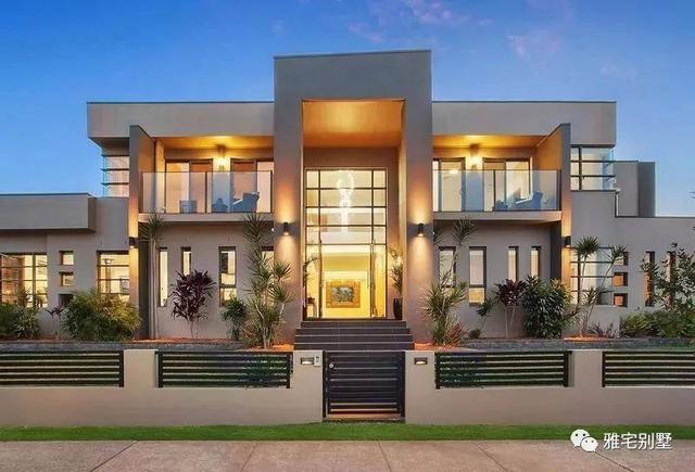 26套現代風格別墅效果圖片，隨便建哪一款都讓人羨慕
