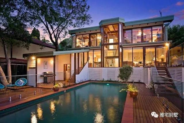 26套現代風格別墅效果圖片，隨便建哪一款都讓人羨慕