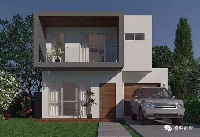 26套現代風格別墅效果圖片，隨便建哪一款都讓人羨慕