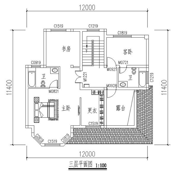 3套經濟省錢的三層自建房方案，雖然簡單，但很美觀
