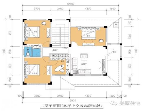 五款30萬搞定的二層別墅設計方案，帶戶型圖