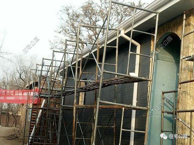 實拍一層輕鋼結(jié)構(gòu)施工過程，附平面戶型圖