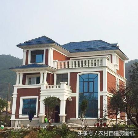 11×12米三層農村別墅設計方案圖，附3個實拍案例
