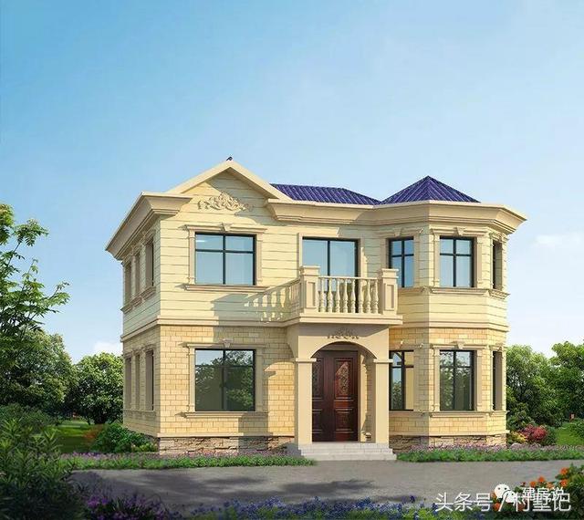 4款人見人愛的二層別墅設計圖，附方案戶型圖