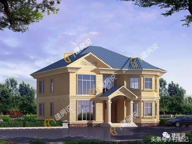 4款人見人愛的二層別墅設計圖，附方案戶型圖