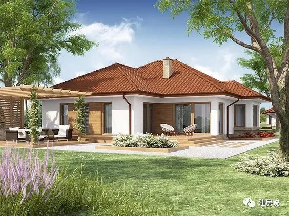 20套一層別墅設計方案圖，建出來效果不比二三層差