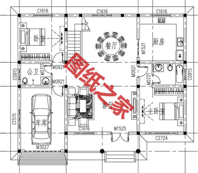 3款一層別墅設(shè)計(jì)圖方案，人見人愛