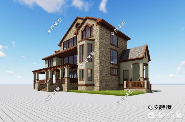 10米*9米農村自建房，2層美式風格別墅圖怎么設計？