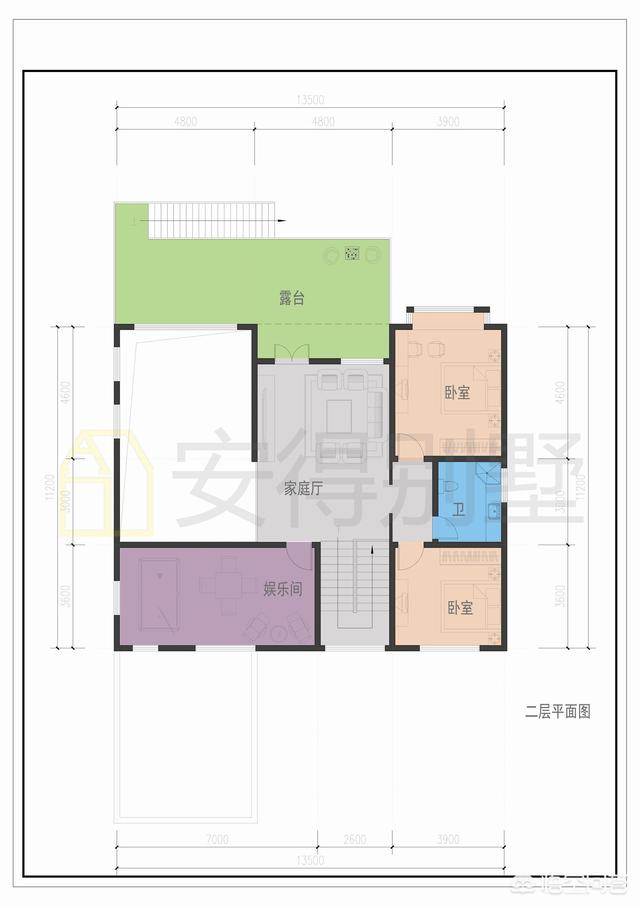 10米*9米農村自建房，2層美式風格別墅圖怎么設計？