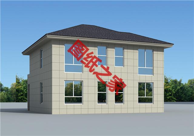 20萬農村自建二層樓房設計圖，看完借錢都想建