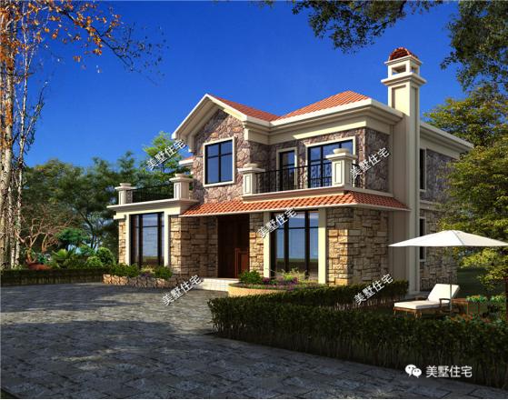 3款30萬預算的二層小別墅設計圖，外觀美，戶型實用