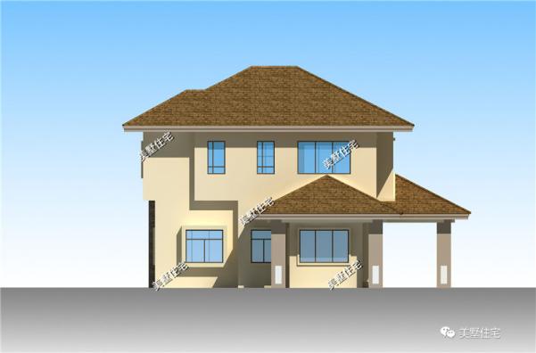 3款30萬預算的二層小別墅設計圖，外觀美，戶型實用