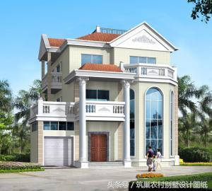 20套主體30萬內的三層房屋設計圖，漂亮又經典