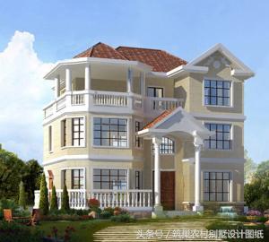 20套主體30萬內的三層房屋設計圖，漂亮又經典