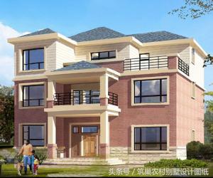 20套主體30萬內的三層房屋設計圖，漂亮又經典