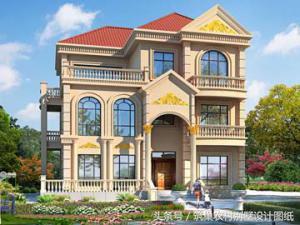 20套主體30萬內的三層房屋設計圖，漂亮又經典