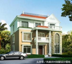 20套主體30萬內的三層房屋設計圖，漂亮又經典