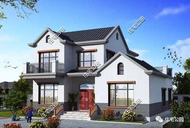 農村新中式2層別墅設計方案，秒殺洋樓洋房