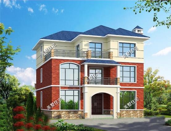 讓鄰居眼紅的三套時尚小洋樓圖，自建有面子