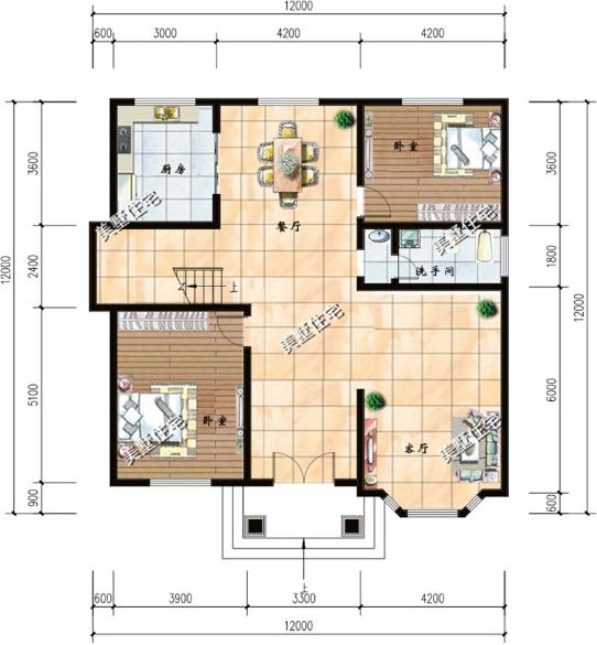 讓鄰居眼紅的三套時尚小洋樓圖，自建有面子