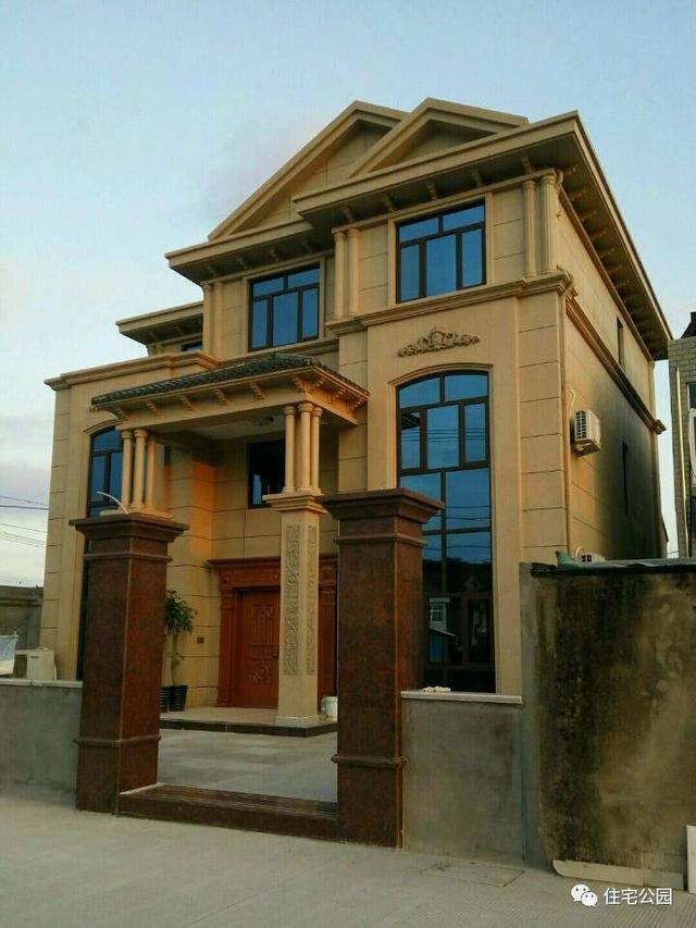 3套造價40萬的三層別墅設計圖，附戶型方案圖