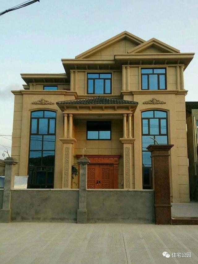 3套造價40萬的三層別墅設計圖，附戶型方案圖