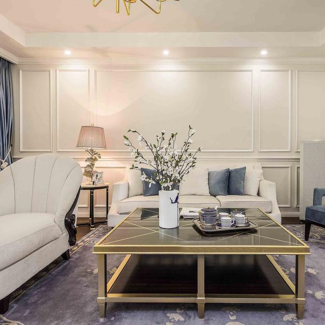 180平法式風(fēng)格別墅裝修圖片，優(yōu)雅而愜意