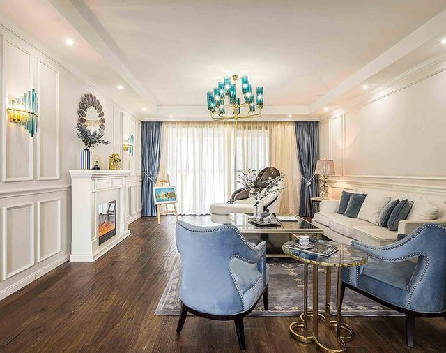 180平法式風(fēng)格別墅裝修圖片，優(yōu)雅而愜意