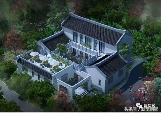 15款中式別墅設(shè)計(jì)效果圖片，低調(diào)、奢華，古香古色